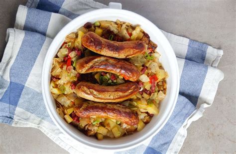 The Ultimate Bratwurst Casserole With Cabbage And Potatoes My Dinner