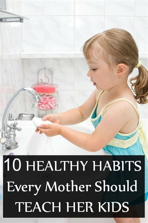 Top 20 Healthy Habits For Kids To Teach | Healthy habits ...