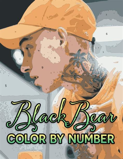 Blackbear Color By Number Awesome Celebrity Randb Hip Hop Music Artist