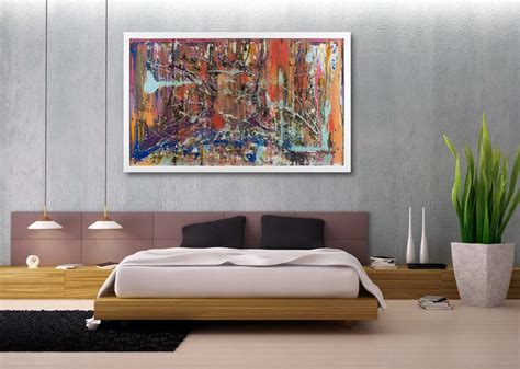 15 Best Large Framed Abstract Wall Art