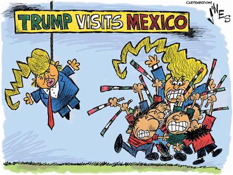 Cartoon Hola Senor Trump The Independent News Events