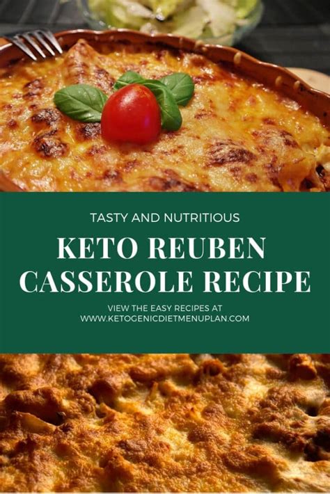Corned beef with cheeses, kraut, mayo and thousand island dressing. Keto Reuben Casserole Recipe | Low Carb Lovers Will Fall ...