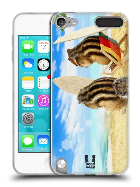Head Case Designs Funny Animals Soft Gel Case For Apple Ipod Touch Mp3