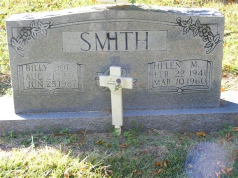 Billy Joe Smith 1936 1987 Find A Grave Memorial