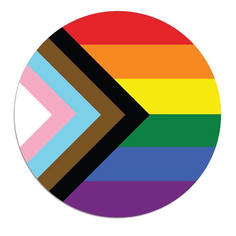 Circle Progress Pride Flag Lgbtq Poc Transgender Flag Etsy