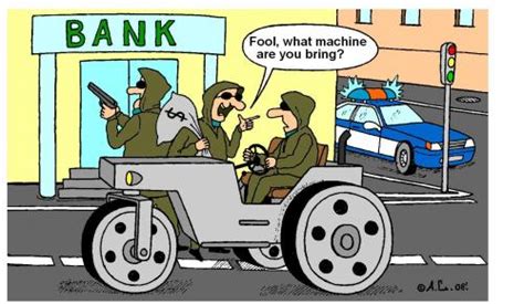 Bank Robbery By Aleksandr Salamatin Business Cartoon Toonpool