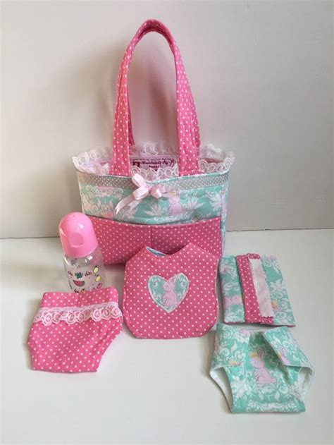Byebye Baby Doll Diaper Bag With Accessories Hoppy Etsy Baby Doll