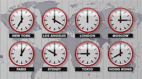 The World Clock Time Zones Motion Graphics Videohive