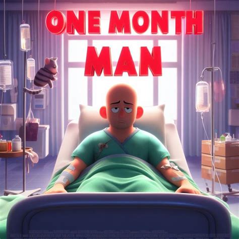 One Month Man Ai Pixar Disney Movie Poster Offensive Ai Pixar The