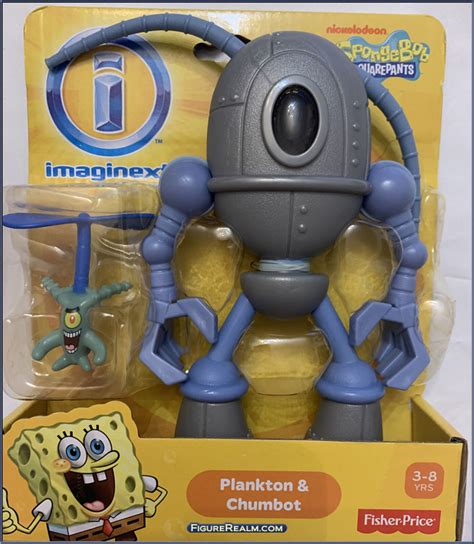 Plankton And Chumbot Spongebob Squarepants Imaginext Fisher Price