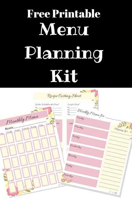 Menu Planning To Save Money A Frugal Homestead Monthly Menu Planner