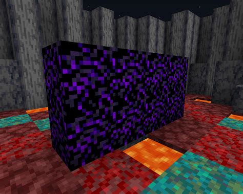 Animated Crying Obsidian Minecraft Texture Pack