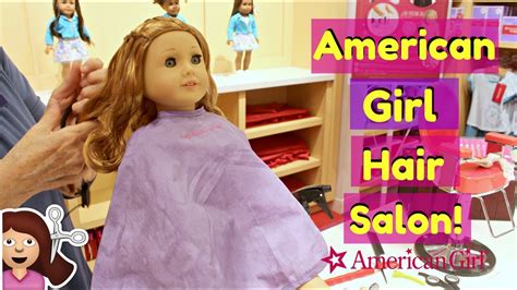 American Girl Doll Goes To Ag Hair Salon Youtube