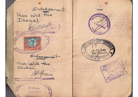 1944 Issued South African Passport Our Passports