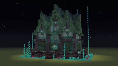 My Nether Themed House Minecraftbuilds