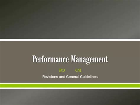 Ppt Performance Management Powerpoint Presentation Free Download