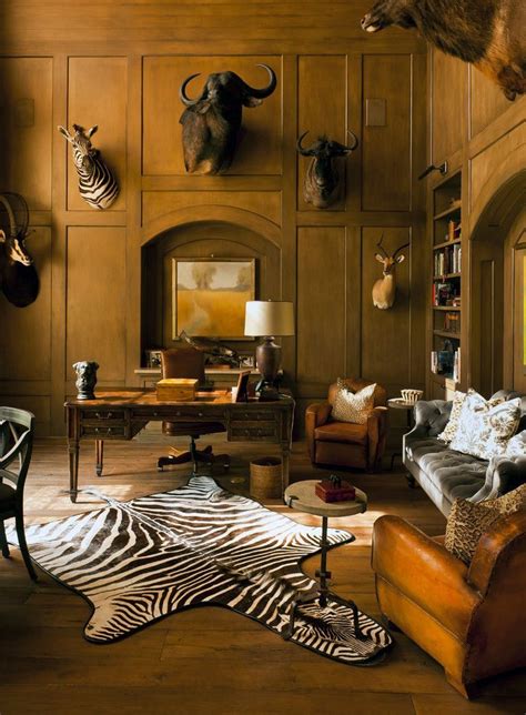 55 Safari Themed Living Room Decor 2021 Hunting