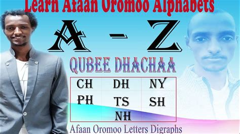 Learn Afaan Oromoo Aphabets Just In One Single Videos Qubee Afaan