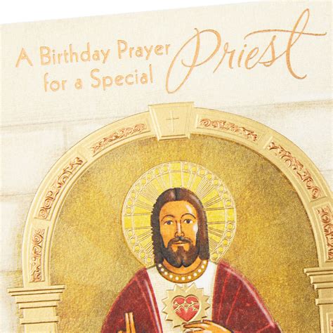 Jesus Happy Birthday Card For Priest Greeting Cards Hallmark