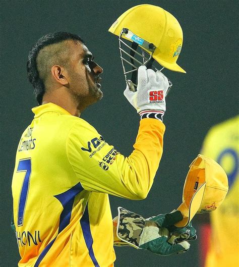 Captain Cool Dhoni In New Super Cool Hairstyle Wallpapers Latest