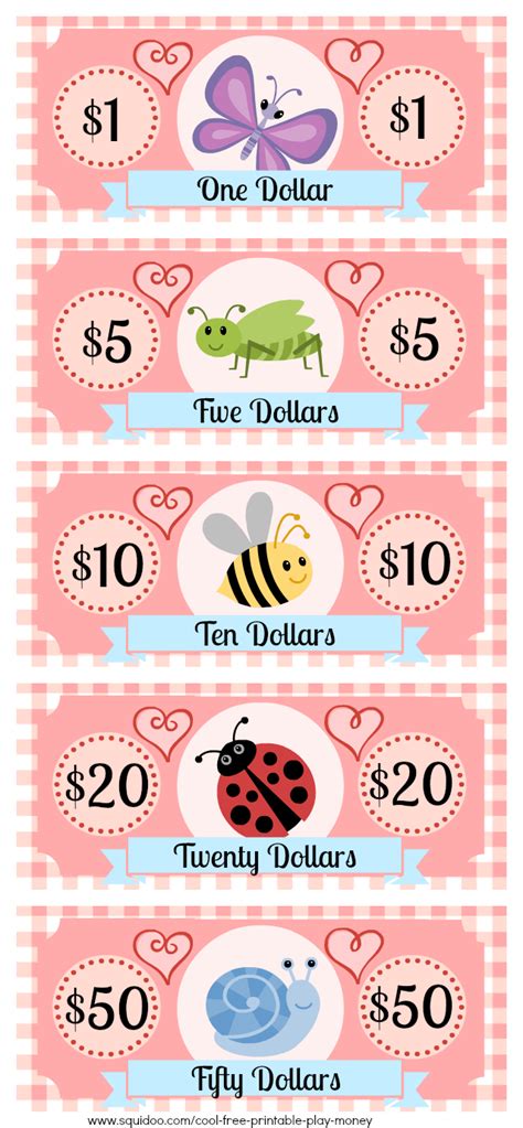 Kids can have a great time using these templates when setting up their pretend store or bank. Free Printable Fake Money That Looks Real | Free Printable