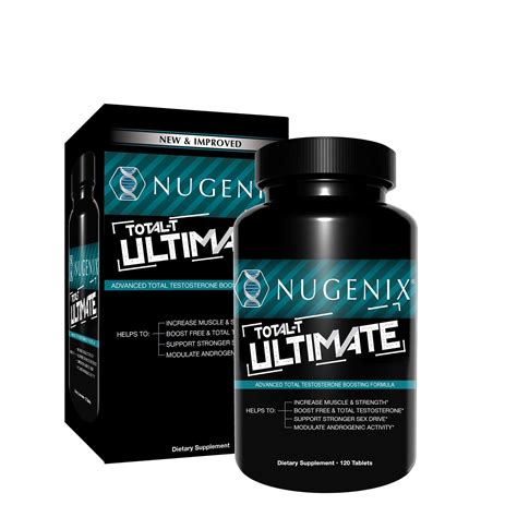 Nugenix Total T Ultimate Testosterone Booster 120 Caplets