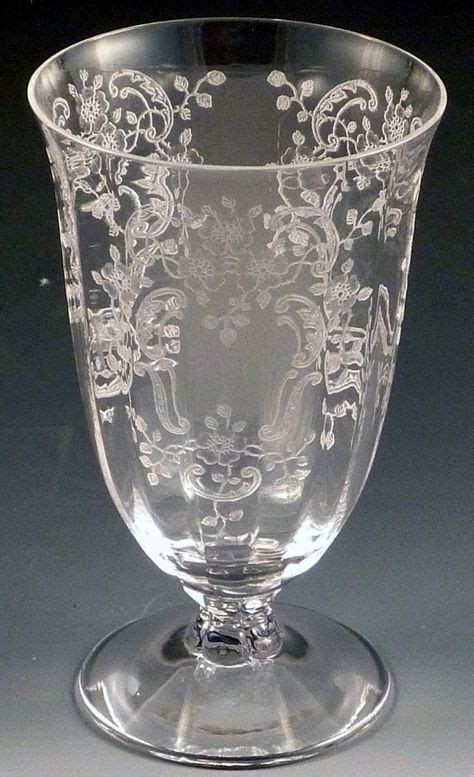 58 Vintage Etched Glassware Ideas Etched Glassware Glassware Glass