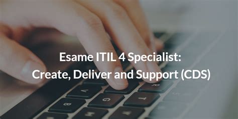 Esame Itil 4 Specialist Create Deliver And Support Qrp International