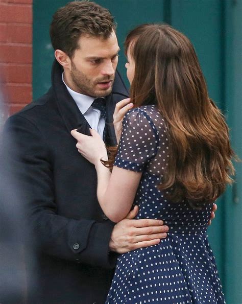 Dakota Johnson Goes Topless As She Films Raunchy Fifty Shades Scenes With Jamie Dornan ~ Welcome