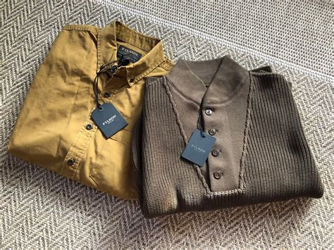 Meaning the item send by sender today? Sale items I picked up! : filson