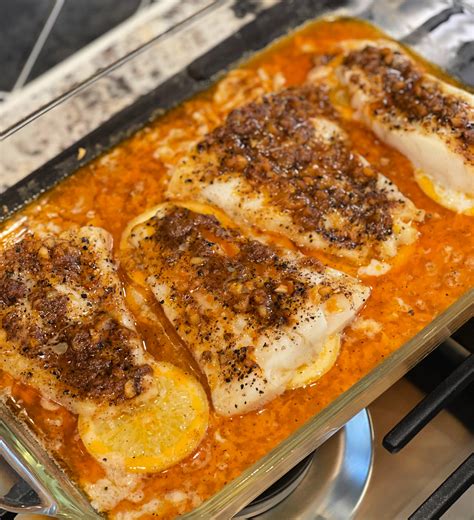 Cajun Baked Cod The Cookin Chicks