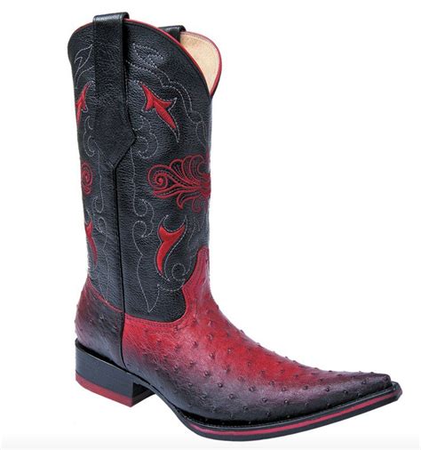 Ladies boots, mens boots, and kids boots from top brands such as ariat, anderson bean we have cowboy boots for the whole family whether you are looking for exotic boots, work boots, or fashion. Men's Western Boots/Botas Vaqueras de Hombre Avestruz | Etsy | Boots men, Elegant boots, Boots