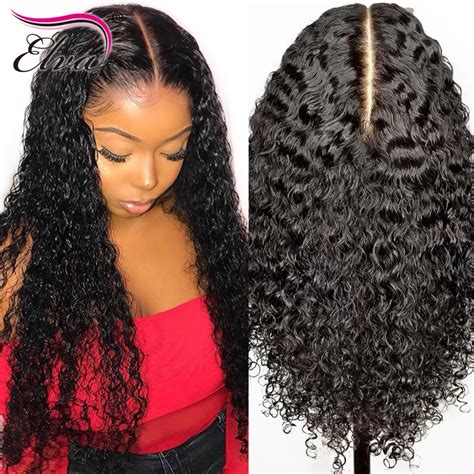 13x6 Deep Part Curly Lace Front Wig 150 Density Glueless Lace Front
