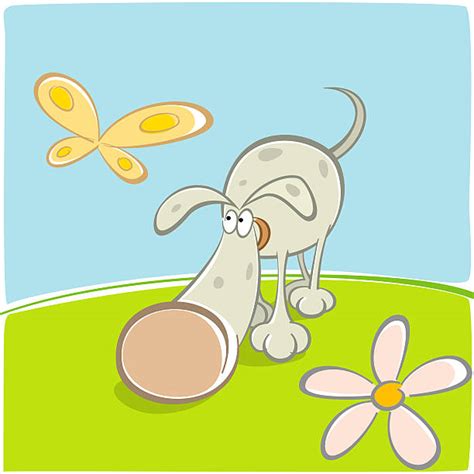 Dog Sniffing Ground Illustrations Royalty Free Vector Graphics And Clip