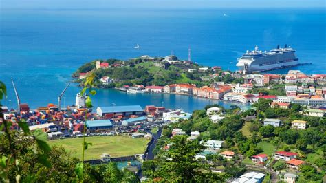 Grenada Caribbean Spice Island Famous For Its Vibrant Coastal Towns