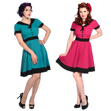 Banned New Ladies Sailor Rockabilly 40s Ww2 50s Retro Vintage Pinup