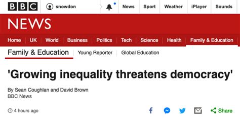 On Inequality The Bbcs Headline Doesnt Line Up With The Facts