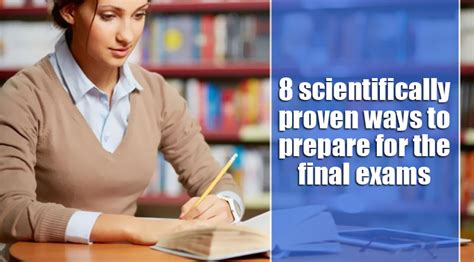 8 Scientifically Proven Ways To Prepare For The Final Exams Wcaty