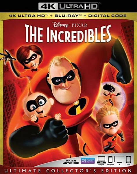 Disney And Pixar Set The Incredibles For 4k Ultra Hd On 612 Plus
