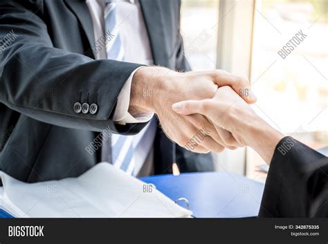 Shaking Hands Business Image And Photo Free Trial Bigstock