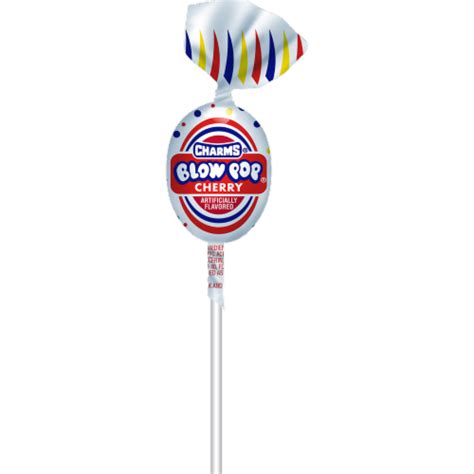 Charms Cherry Super Blow Pop 1 Ct Dillons Food Stores