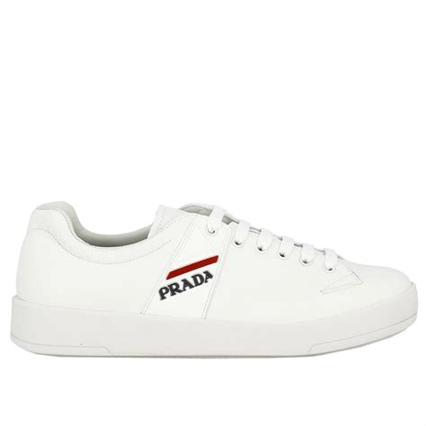 Prada Shoes Men Sneakers Prada Men White Sneakers Prada 4e3197 6dt