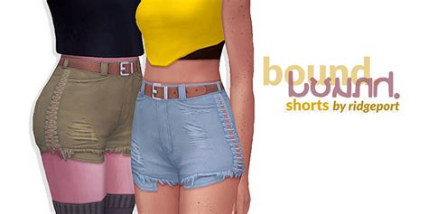 15 Cutest Girls Shorts Cc For Sims 4 Free To Download