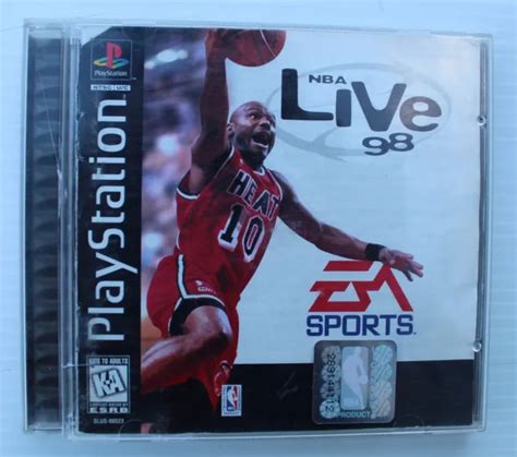 Ps1 Ea Sports Nba Live 98 Sony Playstation 1 1997 Complete Tested 8
