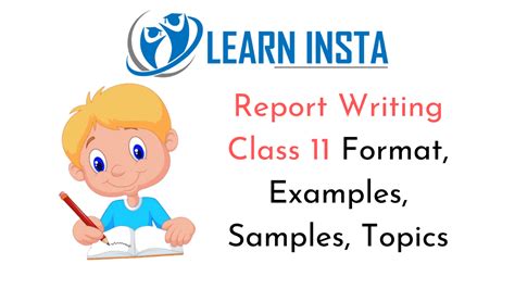 Report Writing Class 11 Format Examples Samples Topics
