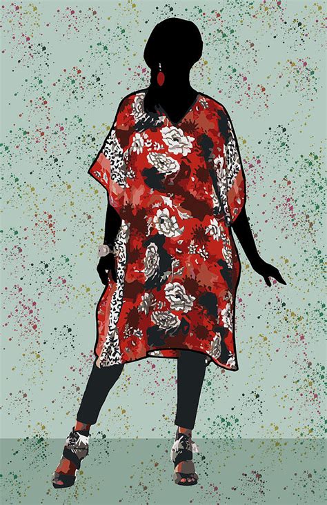 African Women Fashion 9 Digital Art By James Mingo Fine Art America