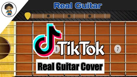 Tik Tok Viral Song Real Guitar App Cover By Mobile Guitarist Youtube