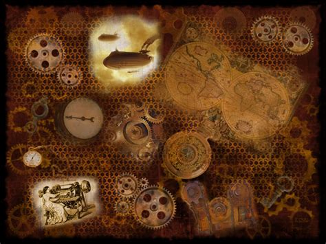 The Steampunk Collage By Lunamoon9 On Deviantart