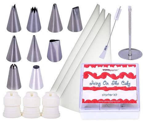 Cake Decorating Starter Kit To Decorate Cakes Cupcakes Cookies And