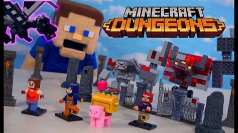 Lego Minecraft Dungeons Battle Of The Redstone Monstrosity Attacks